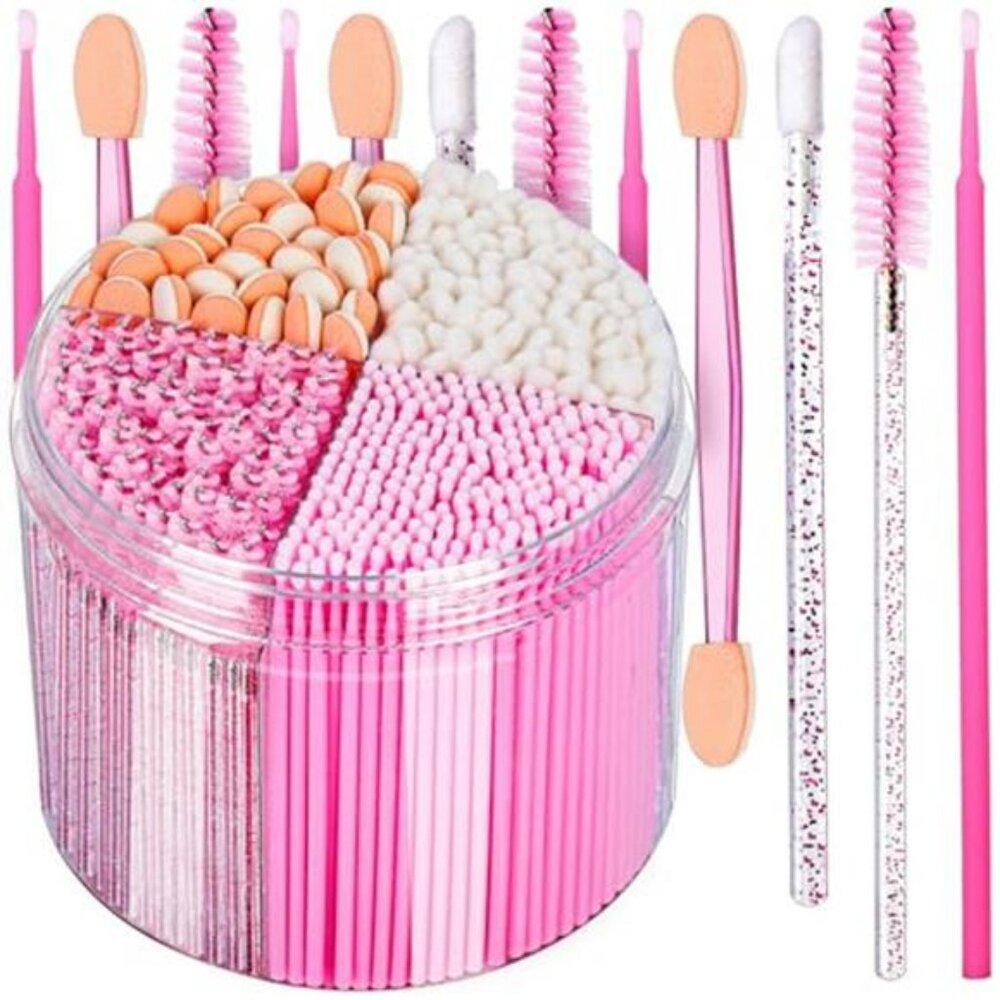 310PCS Disposable Makeup Applicators Kit, Mascara Wands Lash Spoolies,